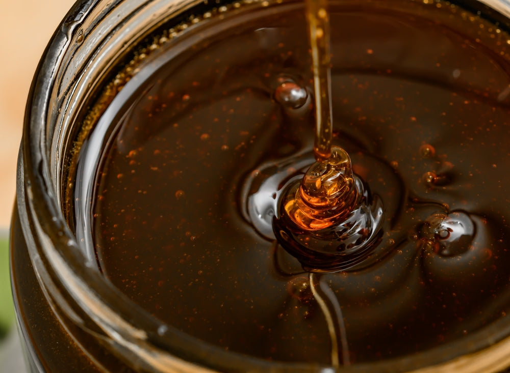 Image of Organic Elderberry Infused Local Honey