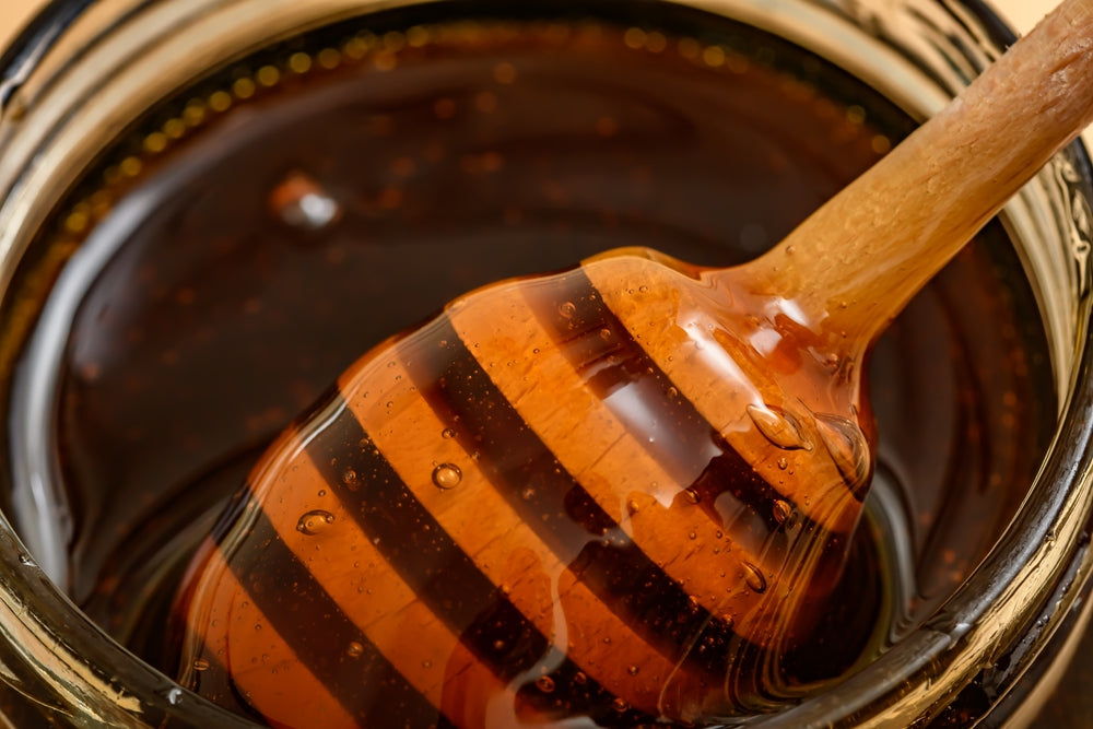 Image of Organic Cinnamon-Ginger Infused Local Honey